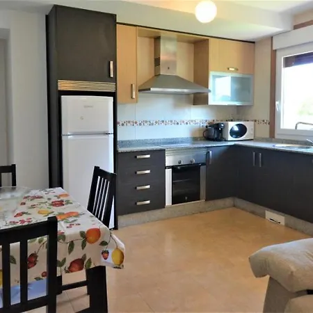Apartamento Con Piscina En El Entorno De Lägenhet Sanxenxo
